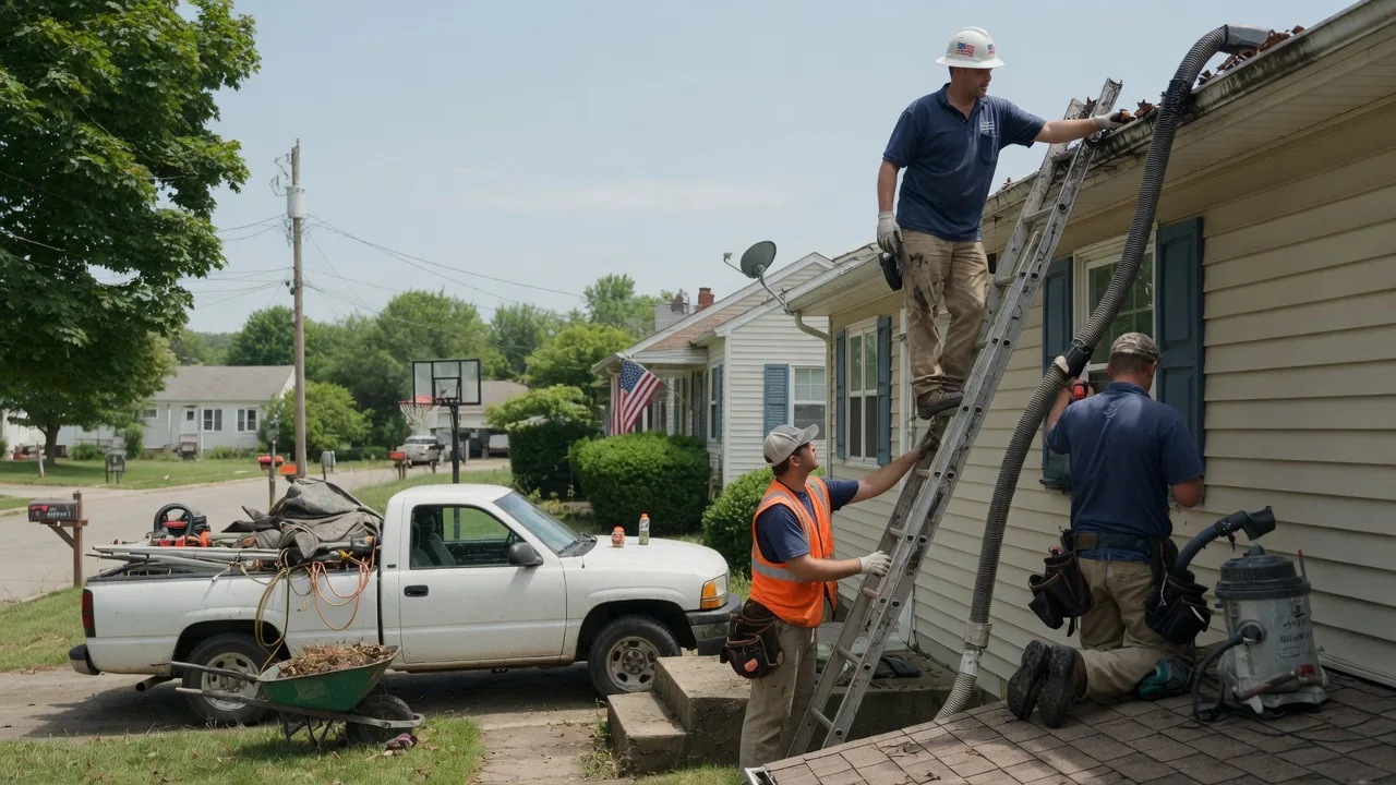 Gutter Installation in Fair Oaks, IN near me